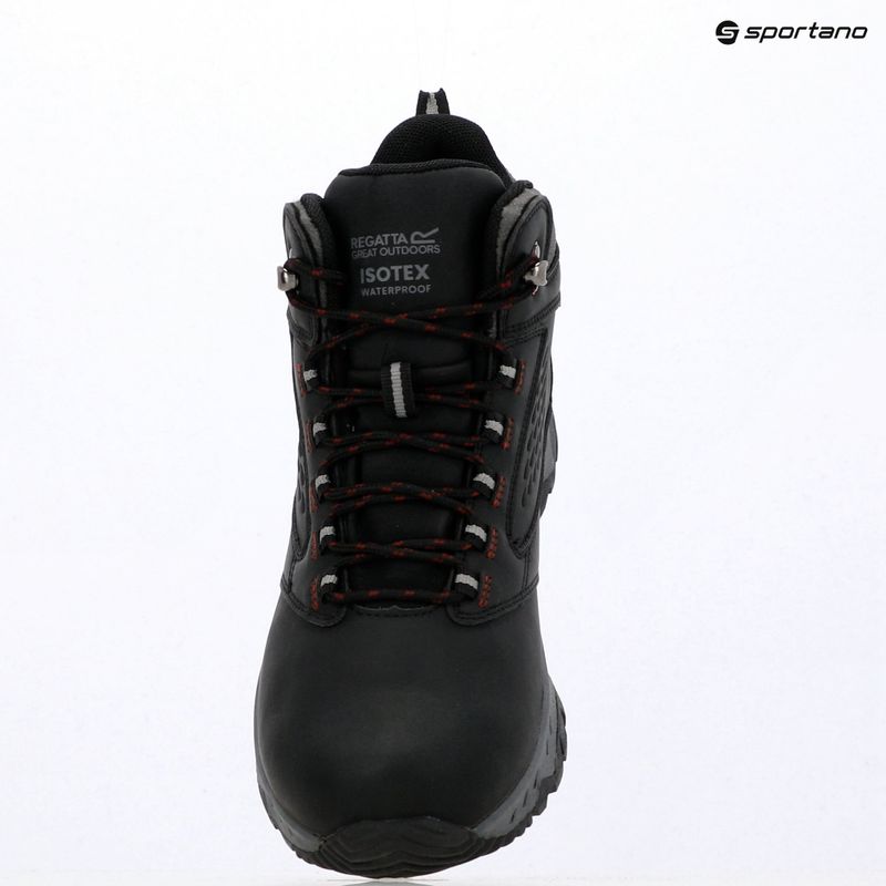 Vyriški žygio batai REGATTA Amble Boot Waterproof black/riored 17