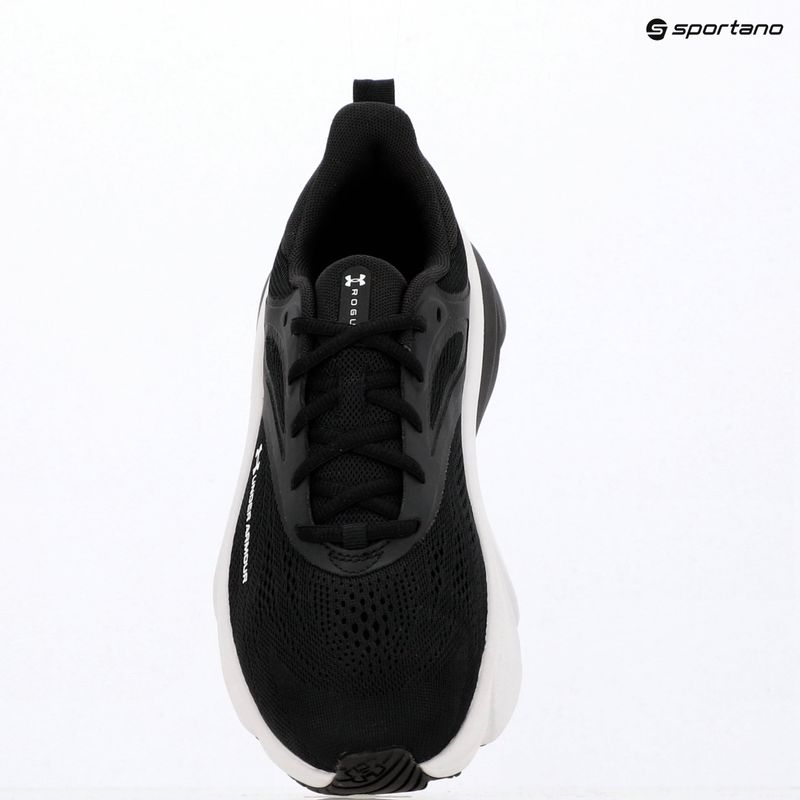 Vyriški bėgimo batai Under Armour Rogue 6 black/black/white 11