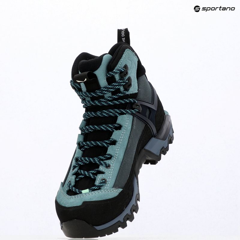 Moteriški aukštikalnių batai Salewa MTN Trainer 3 Tech Mid GTX willow/orion blue 16