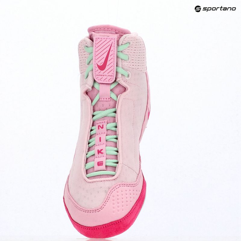 Imtynių batai Nike Inflict 4 pink foam/desert pink/pink rise/rrtic green 9