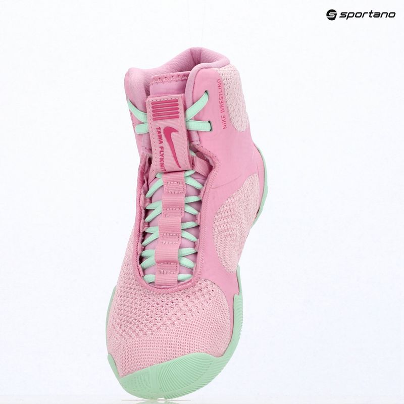 Imtynių batai Nike Tawa pink foam/pink rise/arctic green/desert pink 9