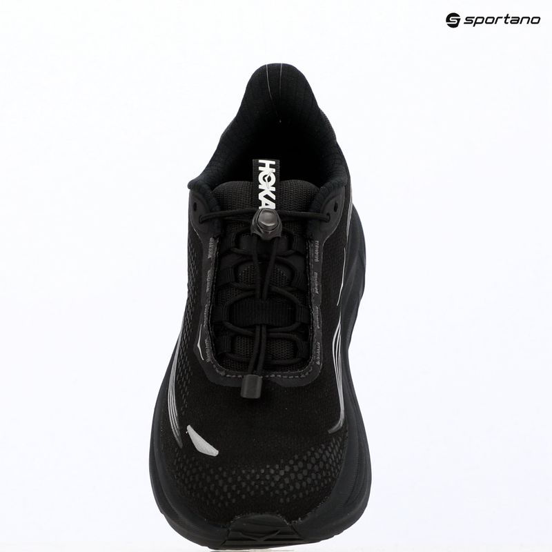 Moteriški bėgimo batai HOKA Clifton 11 GTX black/black 16