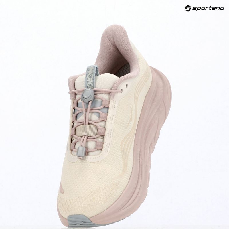 Moteriški bėgimo batai HOKA Clifton 11 GTX GLM alabaster/pink opal 18