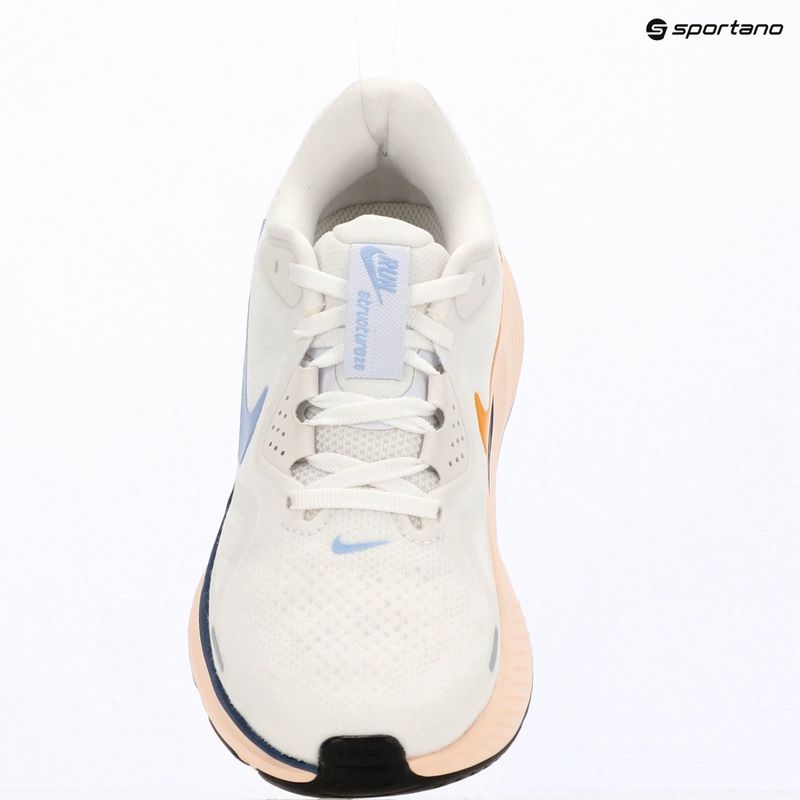Moteriški bėgimo batai Nike Structure 26 white/mystic navy/sundial/aluminum 17