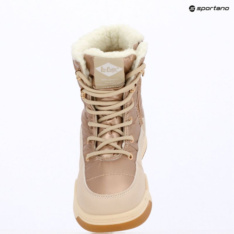Moteriški sniego batai Lee Cooper LCJ-26-44-4564LA gold 10
