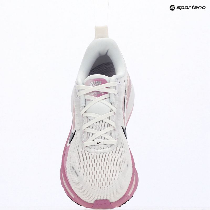 Moteriški bėgimo batai Nike Vomero 18 white/bleached lilac/light magenta/black 13