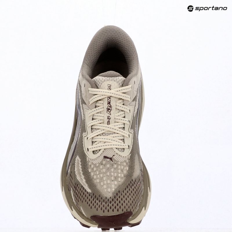 Moteriški bėgimo batai Puma Velocity NITRO Trail silver fog/ruby 14