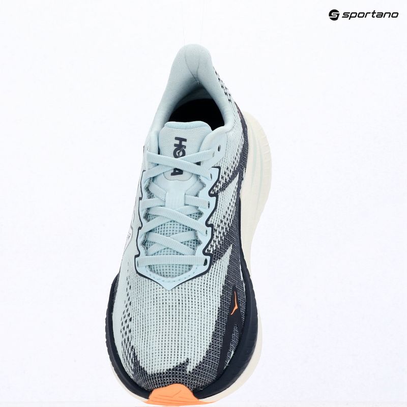 Moteriški bėgimo batai HOKA Mach X 3 glimmering blue/varsity navy 17