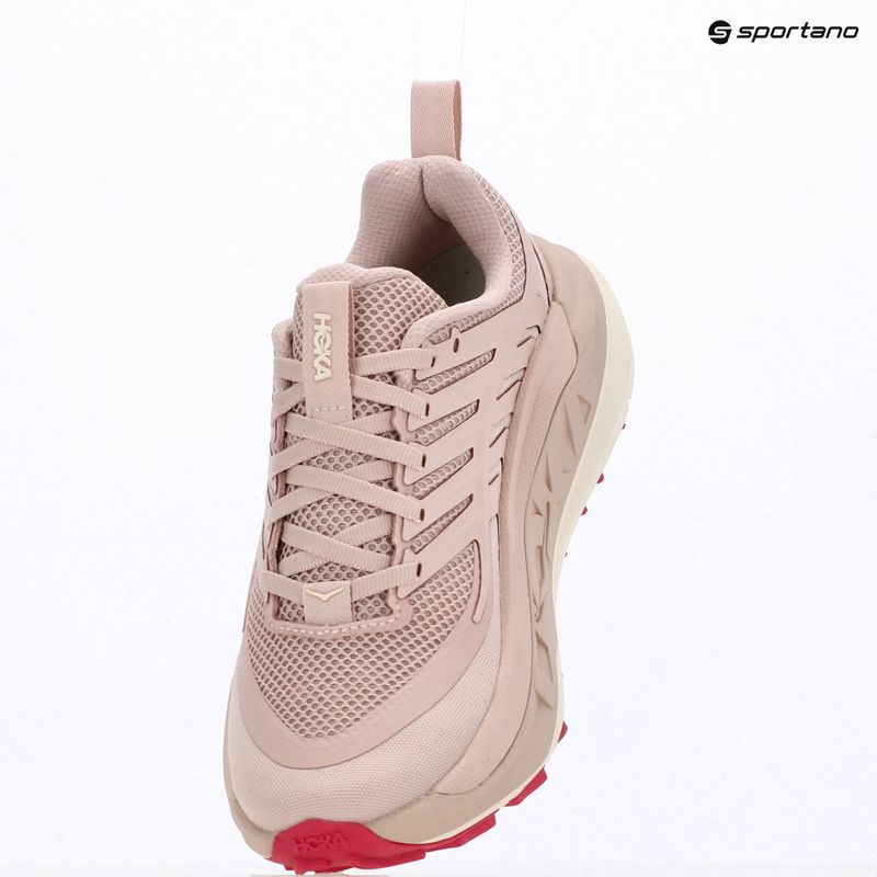 Moteriški bėgimo batai HOKA Stinson 8 pink opal/alabaster 18