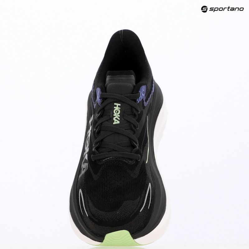 Vyriški bėgimo batai HOKA Skyward X 2 carbon black/neon nebula 18