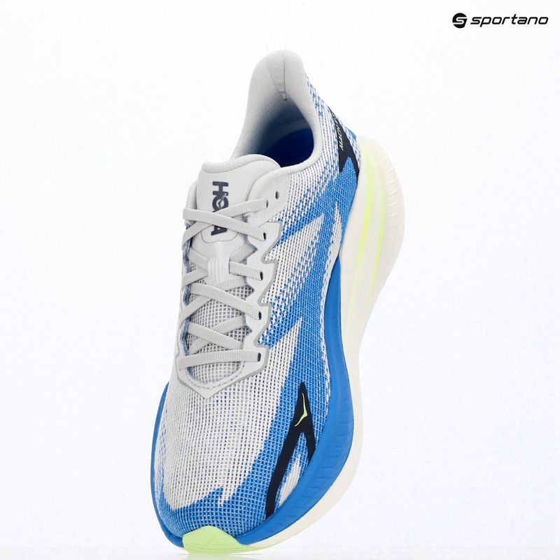 Vyriški bėgimo batai HOKA Mach X 3 cosmic grey/virtual blue 18