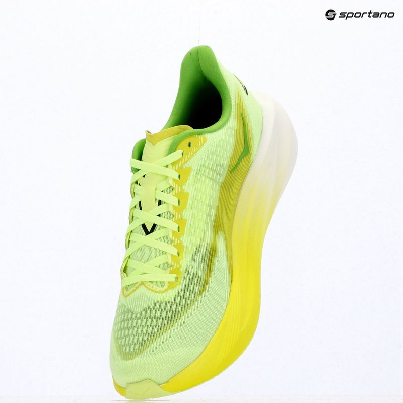 Vyriški bėgimo batai HOKA Mach 7 neon yuzu/hoka citrus 18
