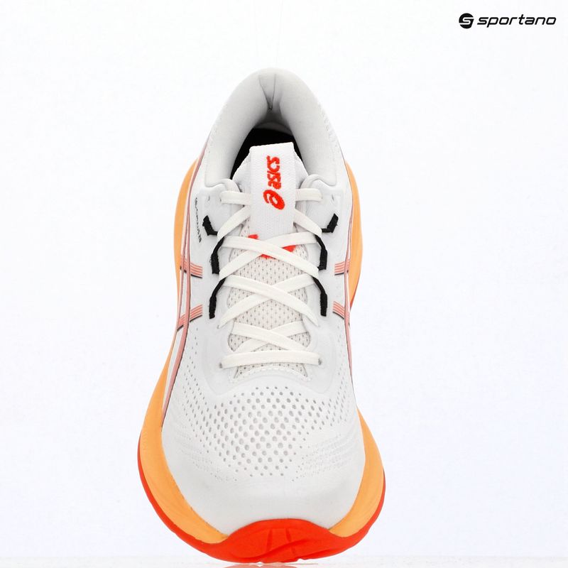 Vyriški bėgimo batai ASICS Gel-Cumulus 28 white/energy orange 16