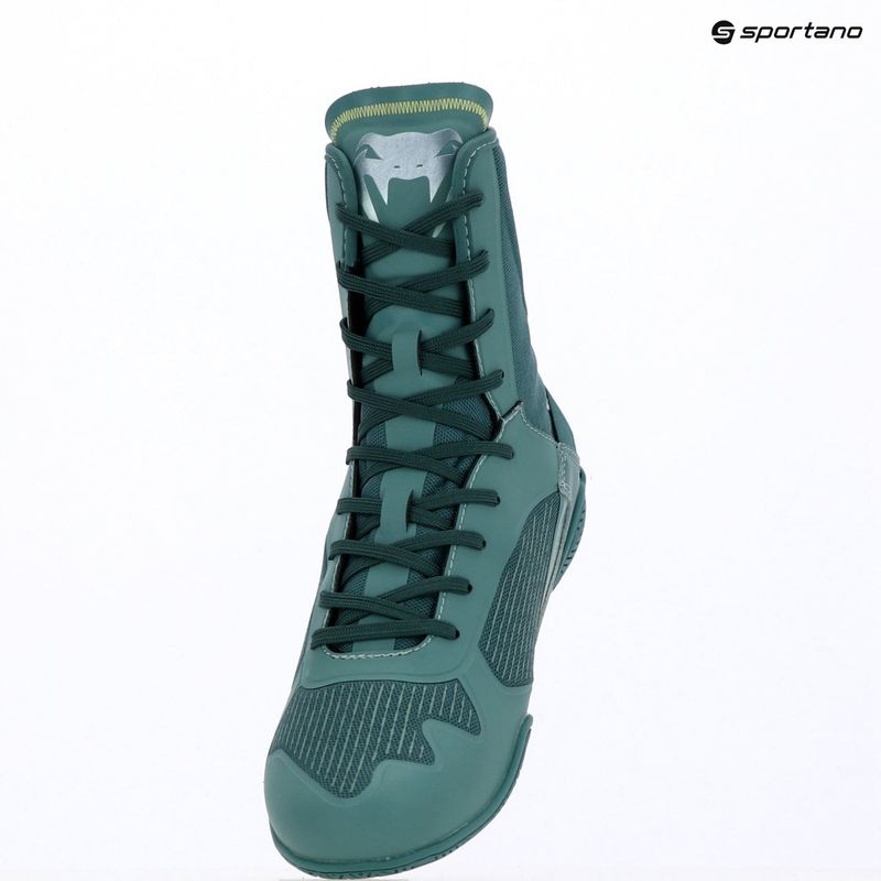 Bokso bateliai Venum Elite Neo Boxing green/neon yellow 14