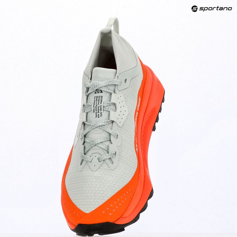 Vyriški bėgimo batai Nike ACG Zegama Trail GORE-TEX light silver/safety orange/summit white 14