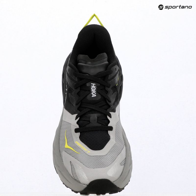 Vyriški bėgimo batai HOKA Speedgoat 7 black/stellar grey 18