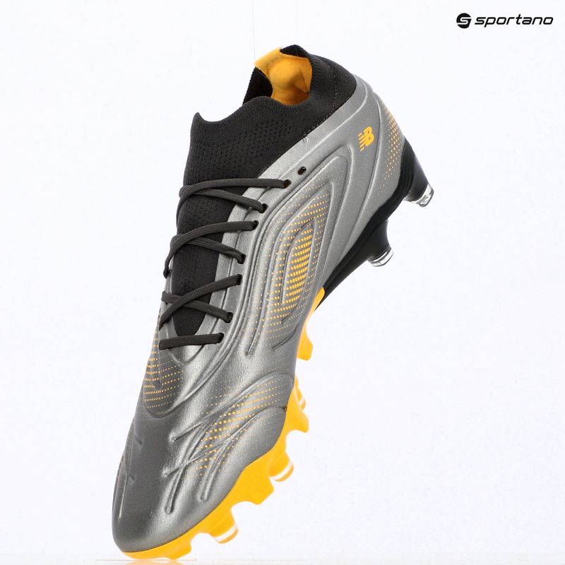 Futbolo bateliai New Balance Tekela Team Low V5 FG harbor grey/black cement 14