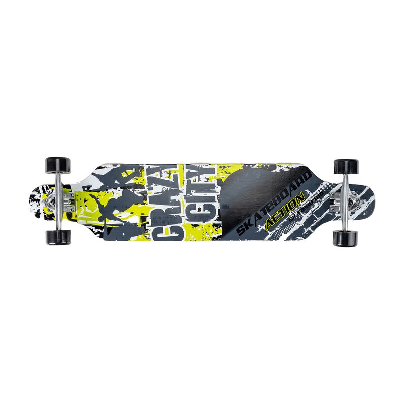 Mechanics Crossy longboard 40x9 PW black 828