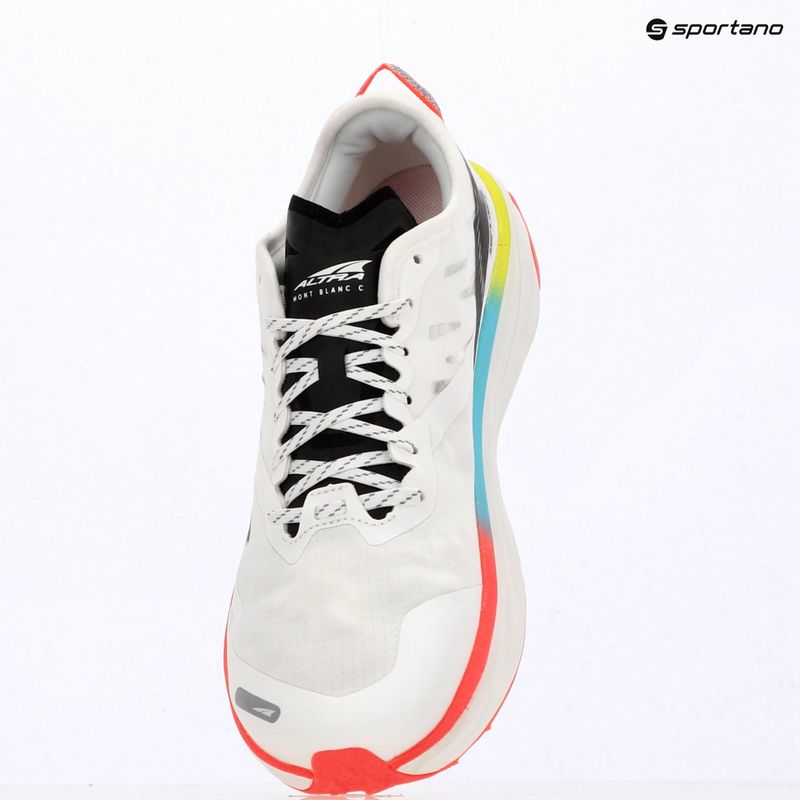 Vyriški bėgimo batai Altra Mont Blanc Carbon white/black/firey coral 13