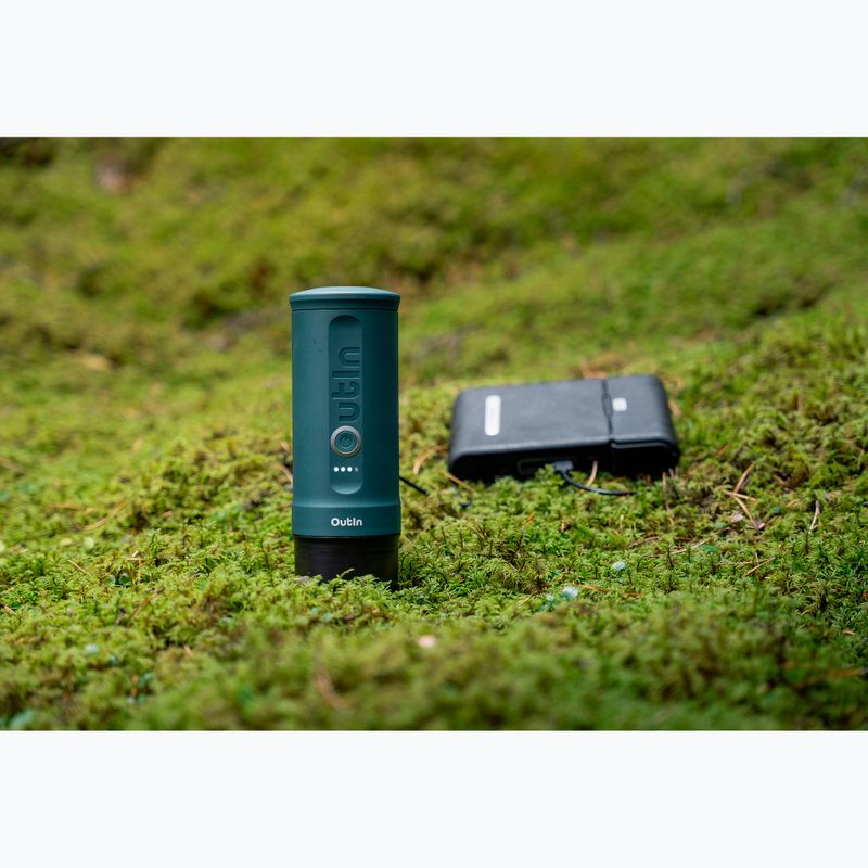 Nešiojamas kavos aparatas OutIn Nano Portable Espresso outi teal 4