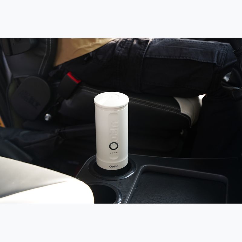 Nešiojamas kavos aparatas OutIn Nano Portable Espresso peal white 4