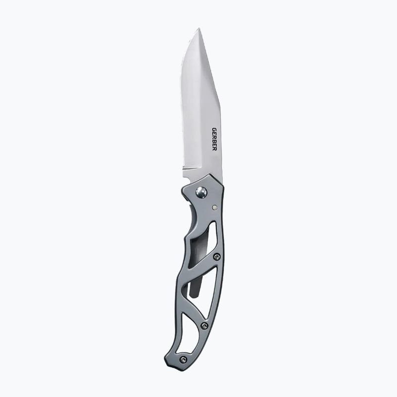 Sudedamas peilis Gerber Paraframe I + Mullet + Barbill silver