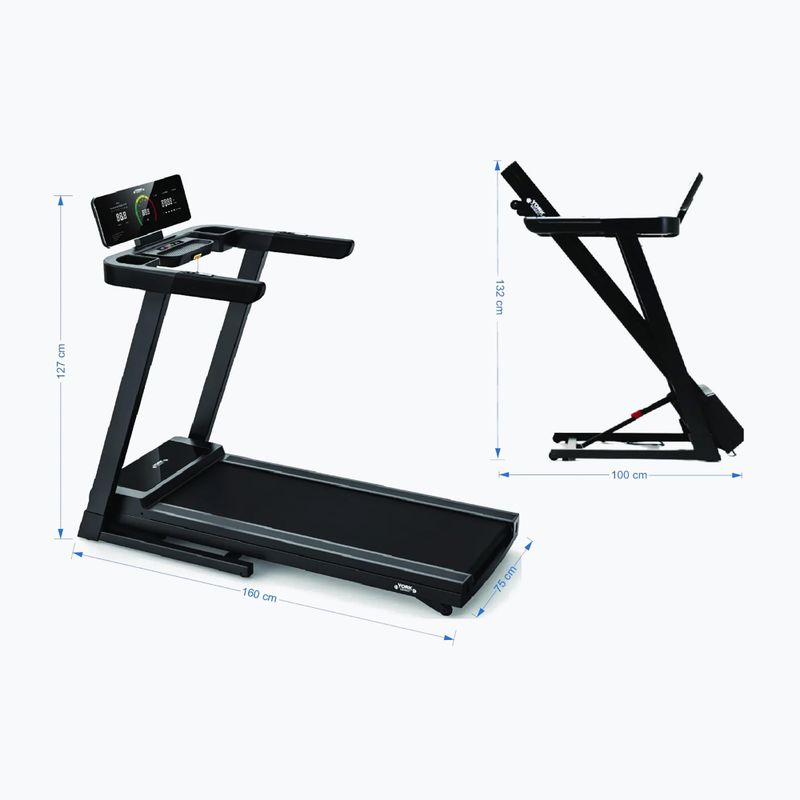 Elektrinis bėgimo takelis York Fitness HT5 black 10