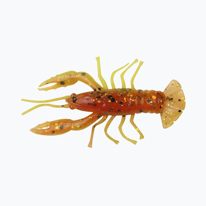 Relax Crawfish 2 Laminuotas guminis masalas 4 vnt. rootbeer-gold black glitter yellow CRF2
