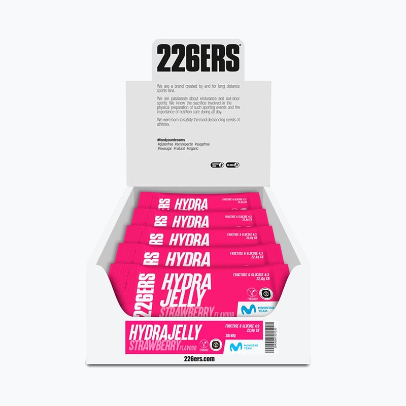 Energetinis gelis  226ERS Hydra Jelly 30 vnt. x 40 g cola su kofeinu