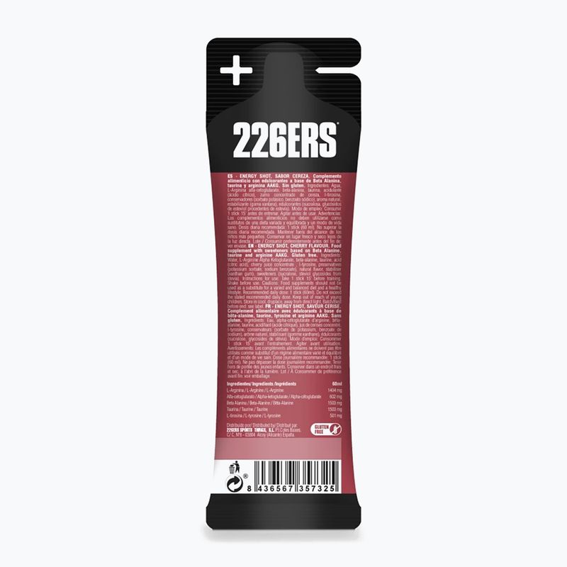 Energetinis gėrimas 226ERS Energy Shot Zero 24 vnt. x 60 ml vyšnia 3