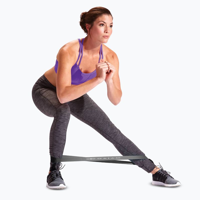 Pasipriešinimo gumų rinkinys Zestaw Gaiam Restore Mini Band Kit 3 szt. green/blue/navy 2