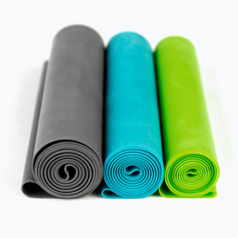 Pasipriešinimo gumų rinkinys Gaiam 63578 3 szt. black/blue/green 3