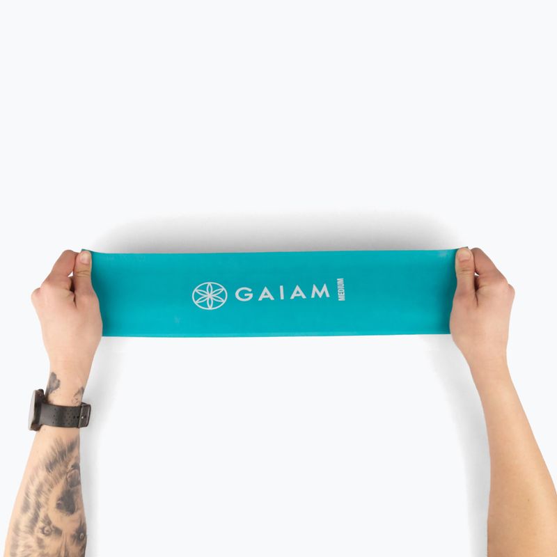 Pasipriešinimo gumų rinkinys Gaiam 63578 3 szt. black/blue/green 8