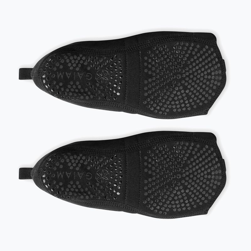 Kojinės Gaiam Grippy Yoga Studio black/blue/green 3
