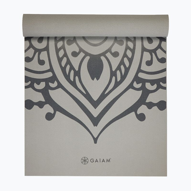 Jogos kilimėlis Gaiam Sundial Layers sustained grey 2
