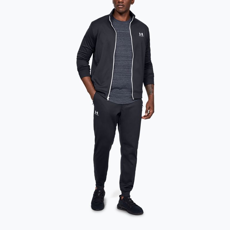 Vyriškos kelnės Under Armour Sportstyle Tricot Jogger black/white 2