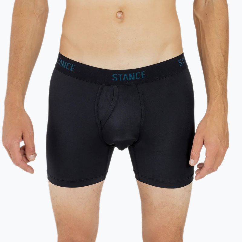 Vyriški Stance Pure Staple St 6" boksininkų šortai juodi 3