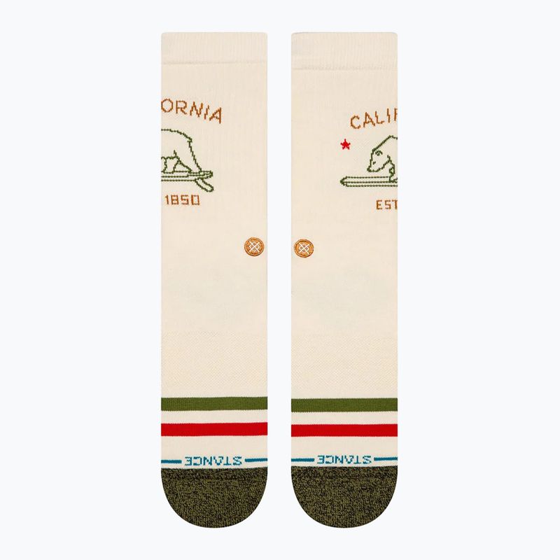 Kojinės Stance California Republic 2 off white 2