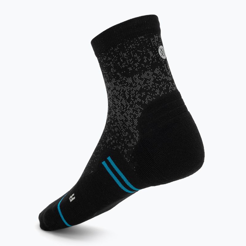 Kojinės Stance Run Light Quarter black 2