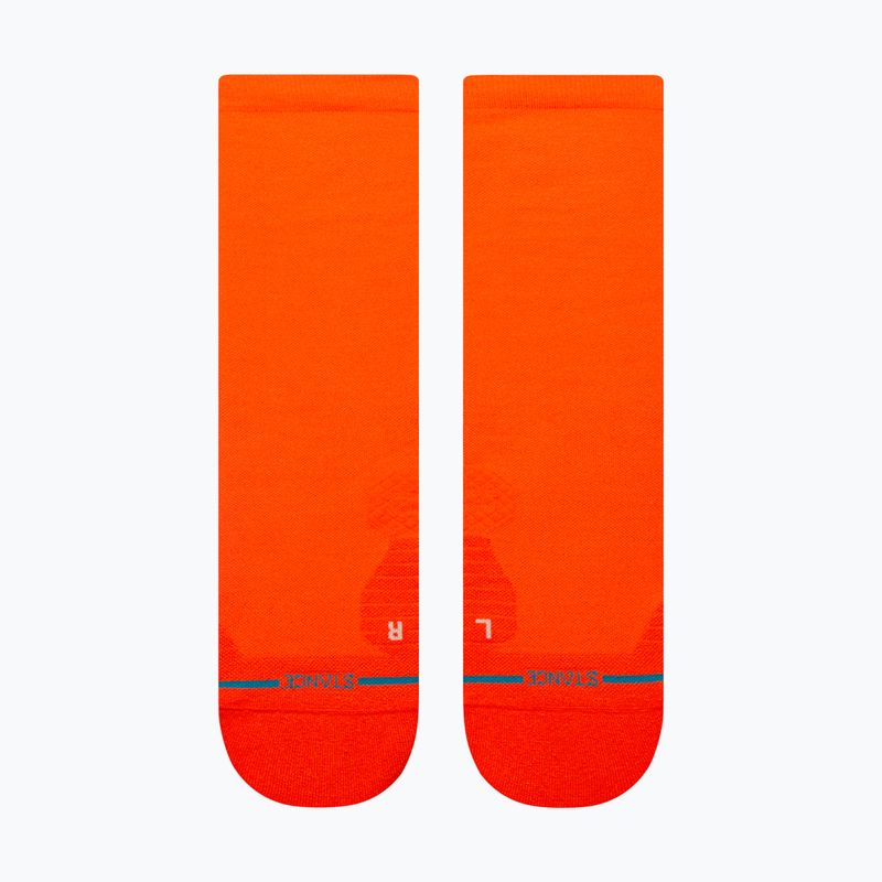 Bėgimo kojinės Stance Iconic Light Crew tomato 2