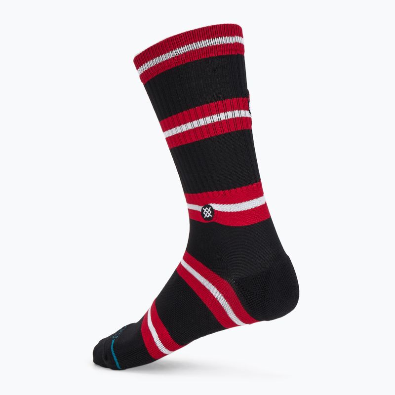 Stance Prep Chicagao Bulls juodos kojinės 2