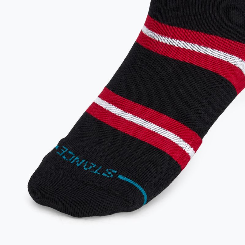 Stance Prep Chicagao Bulls juodos kojinės 3