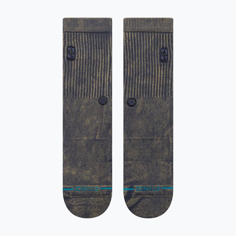 Stance Nba Logoman Wash navy kojinės 3