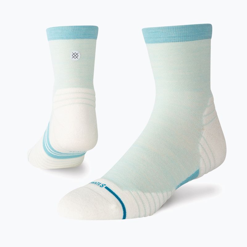 Stance Tabulus Light Wool Quarter kojinės iceblue