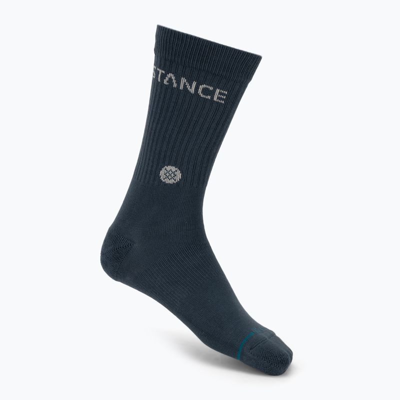 Stance Origin Crew kojinės 3 poros indigo 3