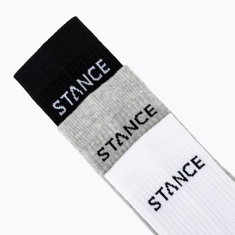 Stance Origin Crew kojinės 3 poros A556C25ORN įvairiaspalvės 6