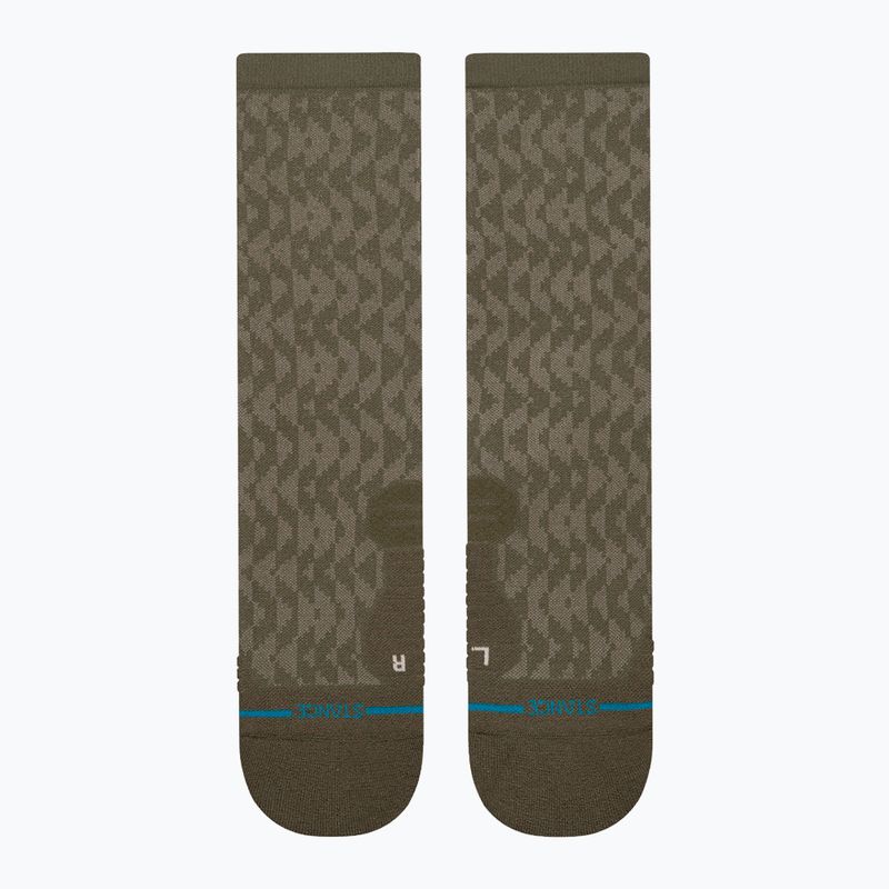 Kojinės Stance Digzig Light Crew olive 2