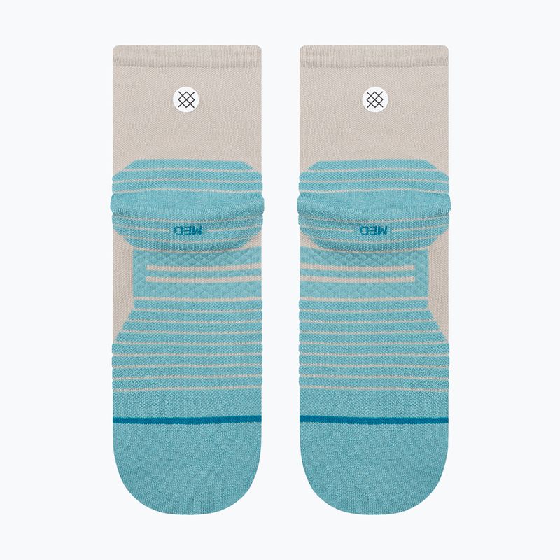 Kojinės Stance Two Tone Light Quarter light blue 4