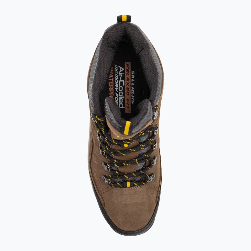 SKECHERS Relment Pelmo chaki spalvos vyriški trekingo batai 6