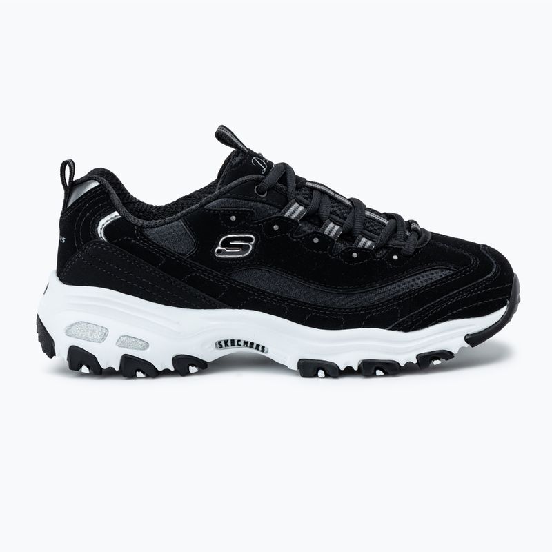 Moteriški batai SKECHERS D'Lites Biggest Fan black/white 2